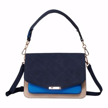 Blanca Multi bag Navy/sand/blue