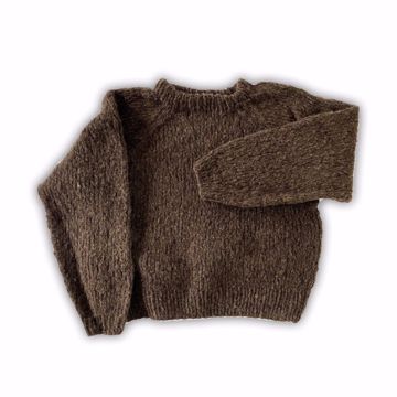 Peace Sweater Mørkebrun Coffee Beanies