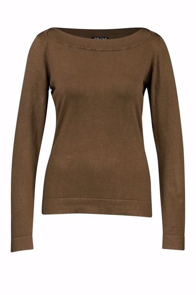 top Boatneck Olive Zilch