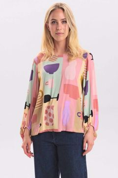 NuKamilia Blouse Mellow Rose Numph
