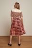 Ivy Top Preston stripe Orange