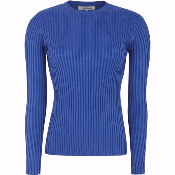 SRNoa Knit Dazzling Blue Soft Rebels