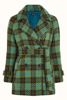Maura Short Coat Muller Check King Louie
