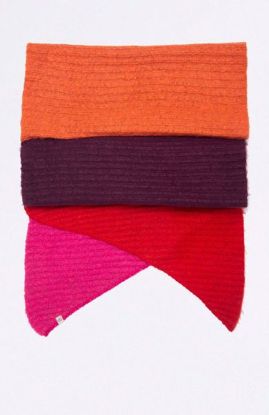 Scarf With Wide Stripes Surkana