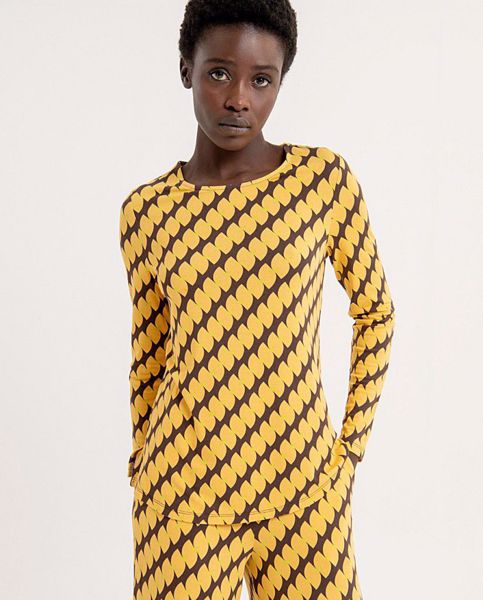 Sweatshirt Brown Yellow Surkana