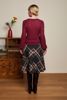 Juni Midi Skirt Sera Check King Louie