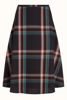 Juni Midi Skirt Sera Check King Louie